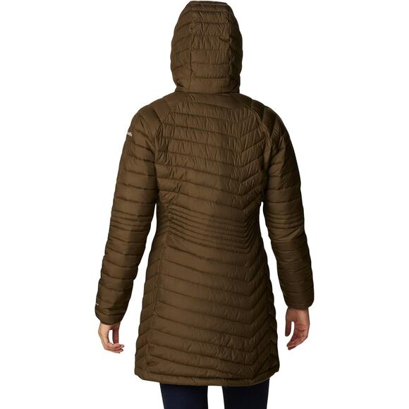 NWT Columbia Women's Powder Lite Mid Jacket, Olive Green-Sz XS - Picture 6 of 9